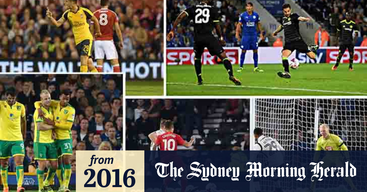 Video Goals galore in EFL Cup action